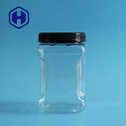 850ml Bpaの自由な正方形のふたのペット フードの包装を用いるプラスチック グリップの瓶