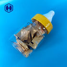 540ml Bpaふたが付いている自由な包装キャンデーのかわいいプラスチック瓶