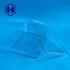Bpa長方形の自由な40ozペット明確なプラスチックの箱 ハンドル無し