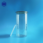 アルミニウムふたの明確なプラスチック缶長く高い1380ml 401#のポップ コーンの包装