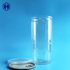 アルミニウムふたの明確なプラスチック缶長く高い1380ml 401#のポップ コーンの包装