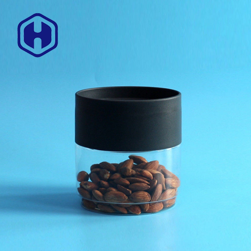 注文のプラスチック包装の瓶13ozの平らな楕円形のフルーツ ペット貯蔵容器を乾燥する缶