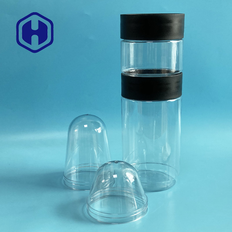 1000ml ペットボトル プレフォーム 307# 透明 スクロール蓋 プラスチック缶 厚壁 広い口 83mm