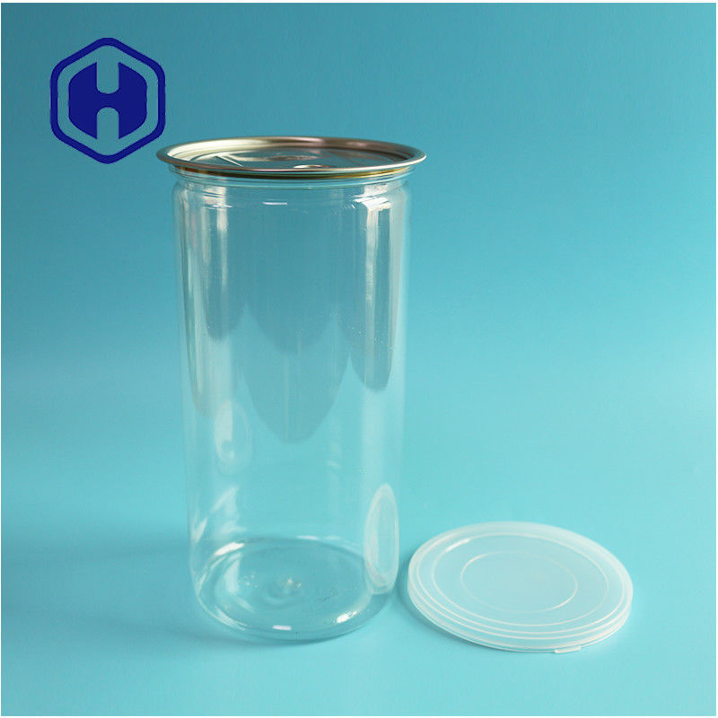 1400ml ビッグポップコーンナッツ 透明性プラスチック 透明性PET缶