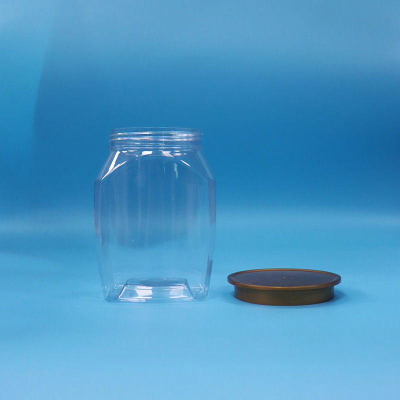 良い品質 ベビーフード 透明プラスチック PET 食品 保存 キャンディ クッキー 瓶 蓋
