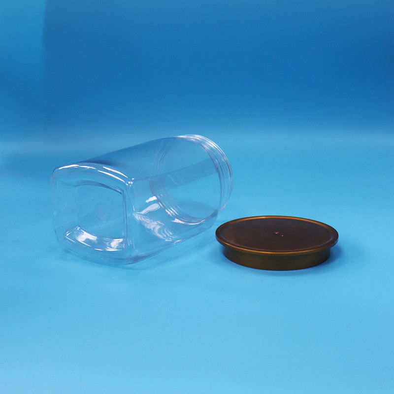 良い品質 ベビーフード 透明プラスチック PET 食品 保存 キャンディ クッキー 瓶 蓋