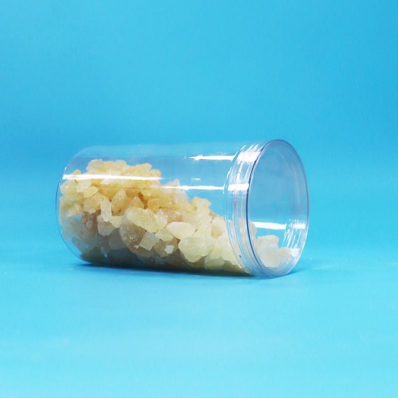 BPAフリー 透明スクリューキャップ付き 透明丸型 PETプラスチック キャンディー クッキー ナッツ ジャー