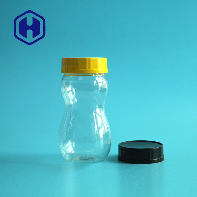 ひょうたんはふたのくだらない食品包装の290ml漏出証拠のプラスチック瓶を形づける