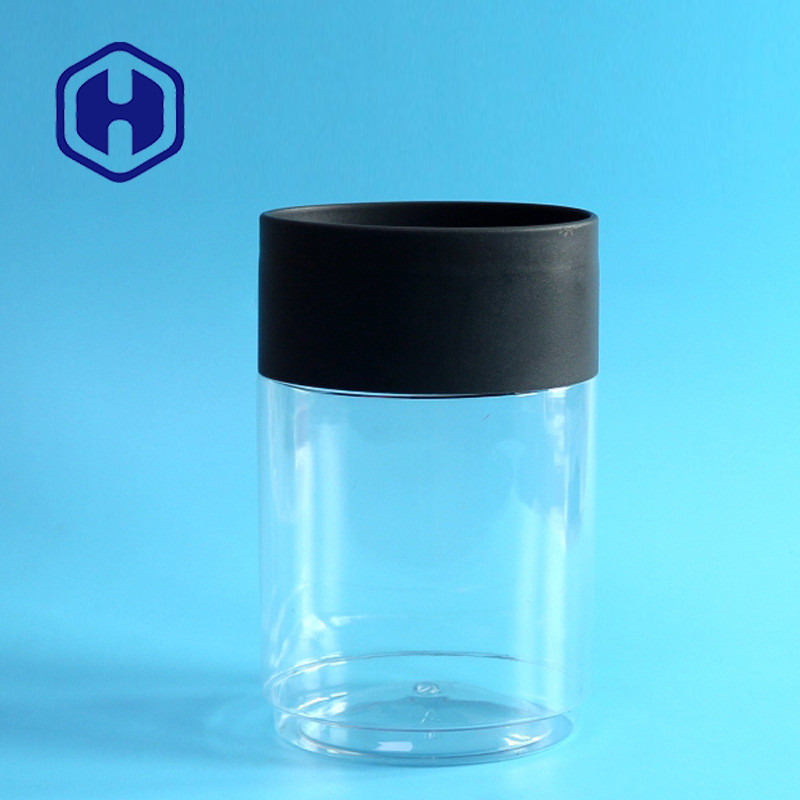 空のアーモンドのナットのビスケット楕円形のプラスチック ペット瓶積み重ね可能な716ml