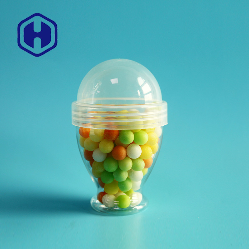 かわいい140ml Bpaの自由な気密のプラスチック包装の瓶の子供のベビーフードの卵の形