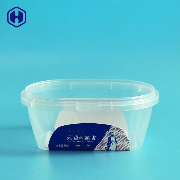 カバーによってカスタマイズされる印刷を用いる食品等級の正方形のプラスチック食品容器