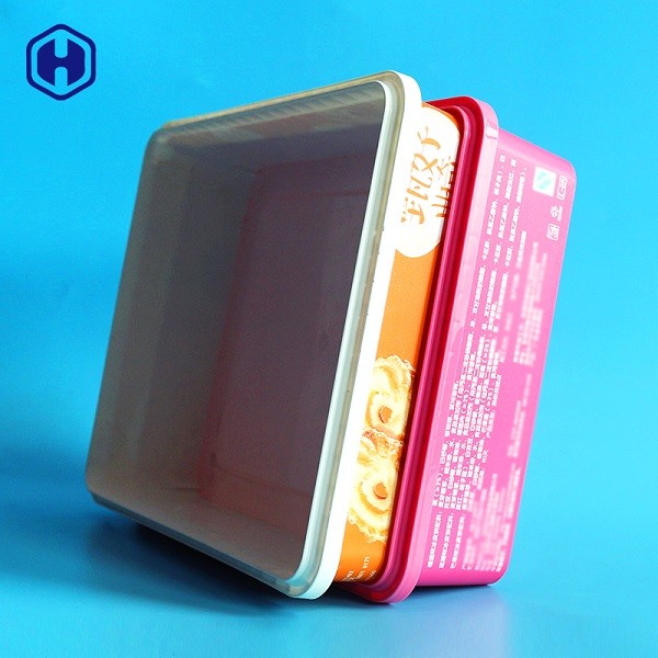耐熱性Microwavable IML箱の小さい正方形のプラスティック容器