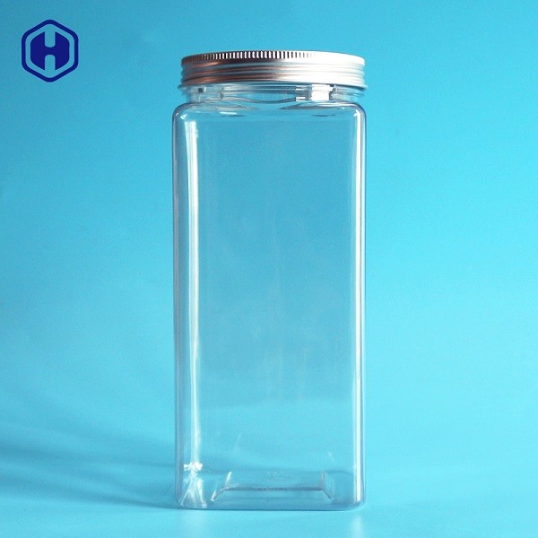 耐久の丈夫な正方形の広い口のプラスチック瓶の再生利用できる非有毒