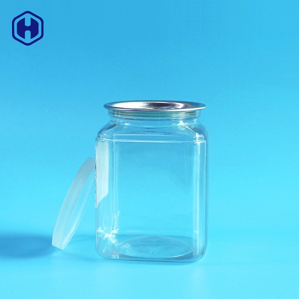 気密耐久の正方形のプラスチック ビスケットの容器十分におよび漏出証拠