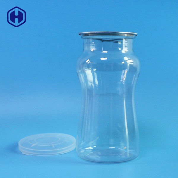薄い壁のゆとりのプラスチック缶の軽量の円柱プラスティック容器