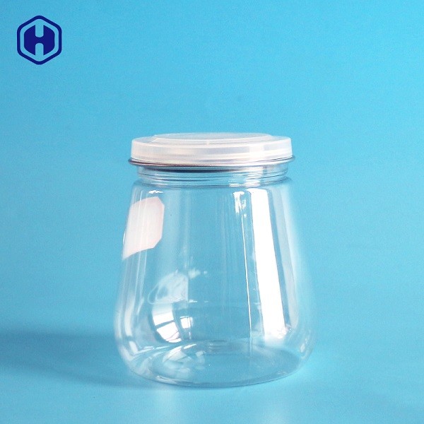 塔様式のゆとりのプラスチック缶の乾燥した食糧はプラスチック ビスケットの容器を保ちます