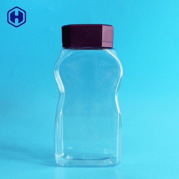 コーヒー豆の漏出証拠のプラスチック瓶の透明なプラスチック食糧瓶