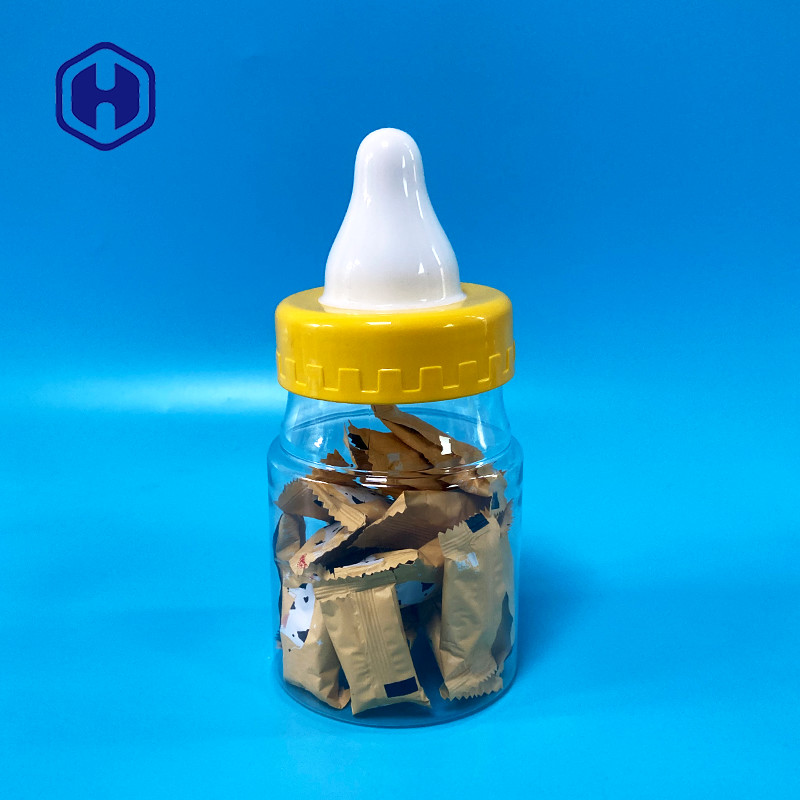 540ml Bpaふたが付いている自由な包装キャンデーのかわいいプラスチック瓶