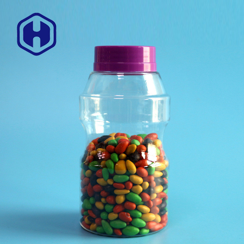 チョコレート豆のための300ml漏出証拠のプラスチック瓶はねじふたが付いている小さい口ペット キャンデーの瓶を播く