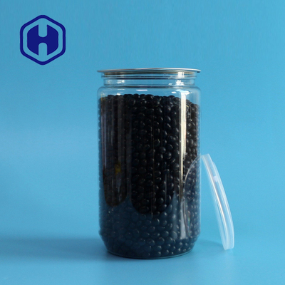 フルーツ キャンデーのための30oz 900mlの空気堅いバルク透明なプラスチック缶
