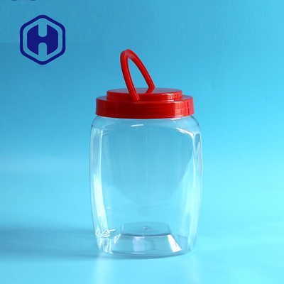 2250ml正方形の大きい口のハンドル ペット パッキングが付いているプラスチック ピクルスの瓶