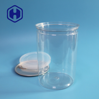 アルミニウムふた1000ml使い捨て可能なペット プラスチック食糧はポップコーンの包装を缶詰にする