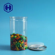 透明ペットフード ペット缶 簡単にオープン 缶 プラスチック 効率的な缶詰の乾燥食品の保管