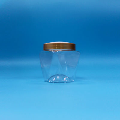 広口プラスチックPET食品グレード 透明な赤ちゃん食品 キャンディーズボトル スクリュー フラット蓋