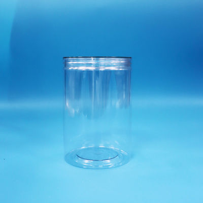 35.5オンス 食品級 食品 キャンディー ナッツ 透明 円筒 円形 PET プラスチック グラス 透明 スクリュー 蓋