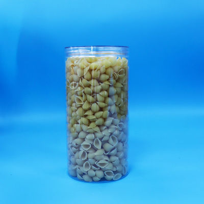 食品グレード 透明 PET 円筒 プラスチック キャンディ クッキー 食品 グラス スクリュー 透明 カップ