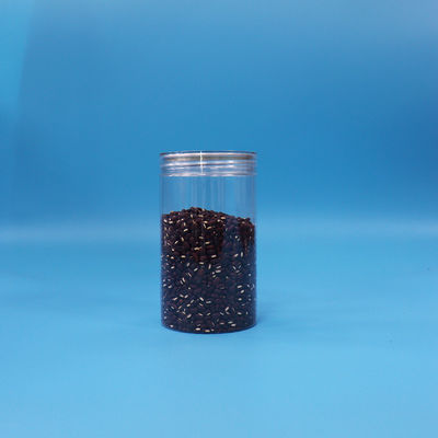 透明なPETシリンダー 丸 プラスチック 密封可能な食品ボトル 包装 ナッツボトル スクリュー蓋