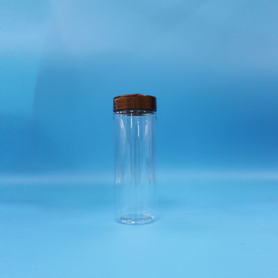 プラスチックPET 丸型 広口 透明 香辛料の瓶 シフトキャップ チリペッパー粉