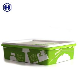証明される空の正方形のプラスチック食糧貯蔵容器のEco友好的なSGSのFDA