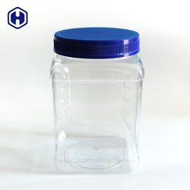 大容量の明確なプラスチック正方形の箱64OZ 1850mlの口の直径110mm