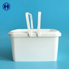 Microwavable小さい正方形のプラスティック容器の耐熱性印刷