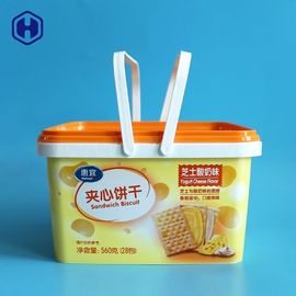 審美的な感じるIMLのたらい3200mlはクッキーのビスケット560gのパッキングを乾燥しました