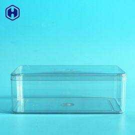 ふたが付いている再生利用できる正方形ペット包装箱は非自由なBPAをこぼす