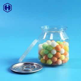 食糧安全で明確なプラスチックはプラスチック シリンダー容器の速度を計る軽食キャンデーを缶詰にします