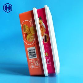 使い捨て可能なプラスチックの箱のスペース節約を包む積み重ね可能な缶詰食品