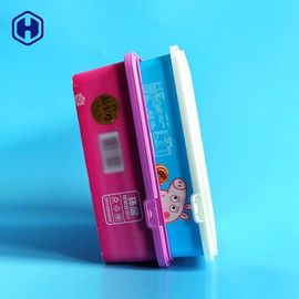 ふた衛生学の無臭BPAが付いている食品等級の正方形のプラスチックの箱は放します