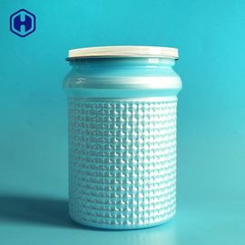 花のための浮彫りにされた壁のプラスチック円柱容器401 EOE/POEカバー
