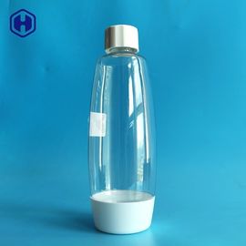 ねじふたの空の明確なプラスチックは再使用可能なプラスチック液体の容器をびん詰めにします