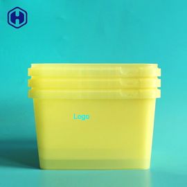 防水ハンドルIMLのたらいの軽食の食品容器によってカスタマイズされるラベル無し