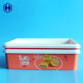 正方形の積み重ね可能なIML箱プラスチックPPの容器の柔らかい月のケーキの包装