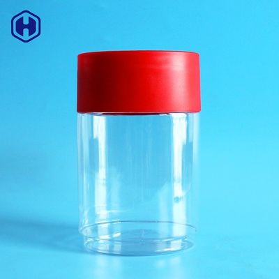 空の赤いふた楕円形716ML 24OZのゆとりのプラスチック缶