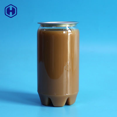 FDA透明な12.5 OZ 375MLのプラスチック プルトップ
