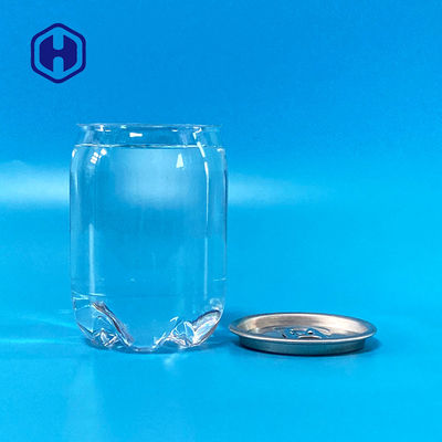 ふたが付いている明確な気密230ml空の明確なプラスチック ソーダ缶