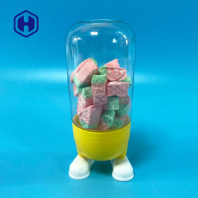 Sealable臭いの証拠のふたが付いているかわいい330MLプラスチック クッキー用の瓶