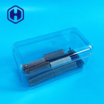 台所DIYパッキングのためのペット デザート キャンデーのクッキーの御馳走正方形のプラスチックの箱