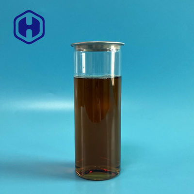 凍らされた冷たいコーヒー チョコレート プラスチック飲み物は310mlまっすぐな側面の平底を取り除くことができる